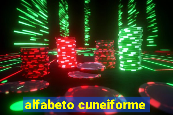 alfabeto cuneiforme